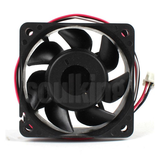 Ventilateur Delta 12 Cm DC 24V - Pour Onduleur, Refroidissement Puissant, 2 Fils
