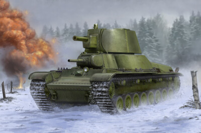 Trumpeter 09591 1/35 E-100 Soviet T-100Z Heavy Tank Model Kit