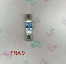 BUSSMAN  FNA9 FUSE FNA 9 AMP  125 VOLT FNA-9