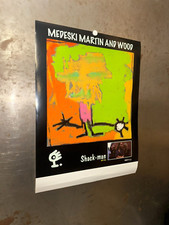 MEDESKI MARTIN & WOOD Shack-man VINTAGE PROMO POSTER 1996 Gramavision JAZZ FUNK