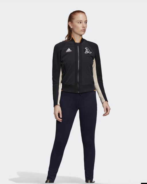 adidas Women's Vrct Varsity Jacket Size 
