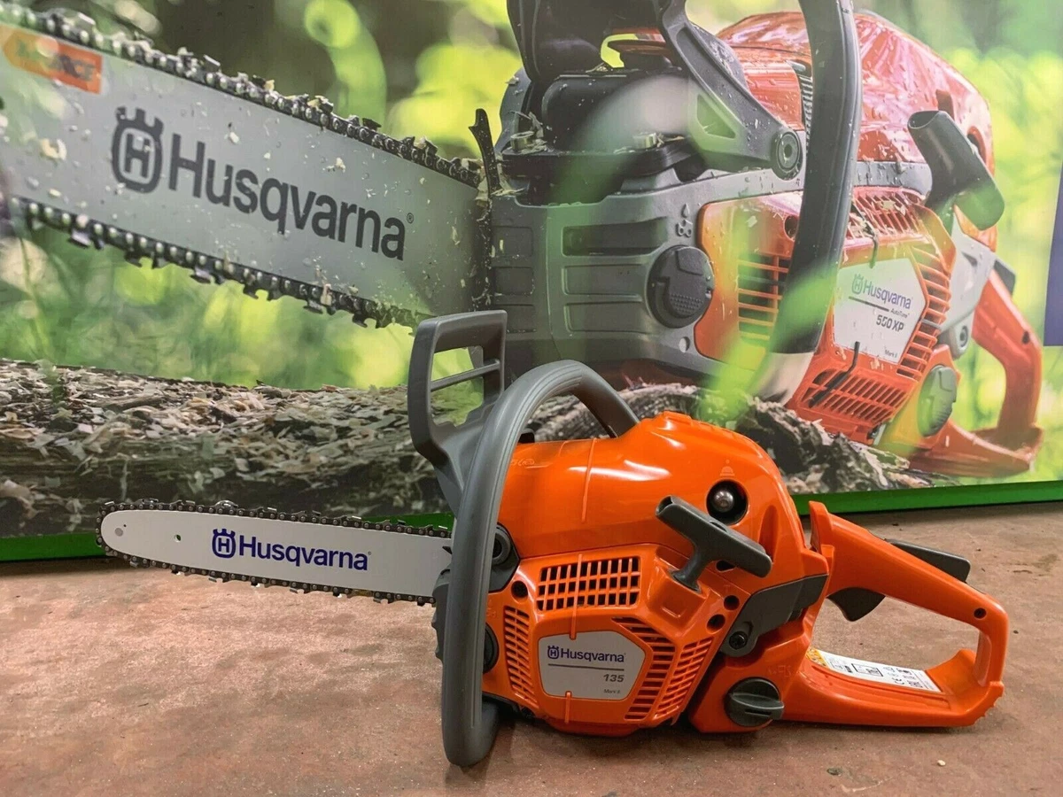 Scie Cha ne Husqvarna 135 Mark II X Torq Professionel 38 5 cc 1 6kW BAR 35 CM