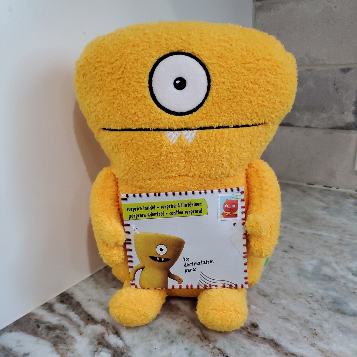 Ugly Doll Plush 8” Stuffed Animal Toy Uglydolls One Eye Yellow Hasbro