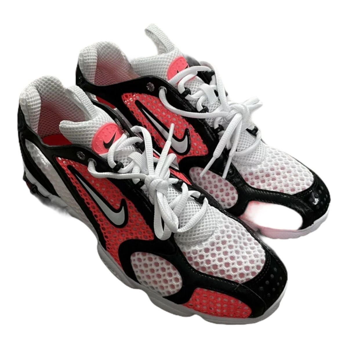 Nike Air Zoom Spiridon Cage 2 White Flash Crimson Black Nike Air Zoom Spiridon Cage 2 White Flash Crimson Black