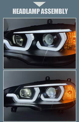 With Bulbs For 2007-2013 BMW X5 E70 Headlight Assembly Fits