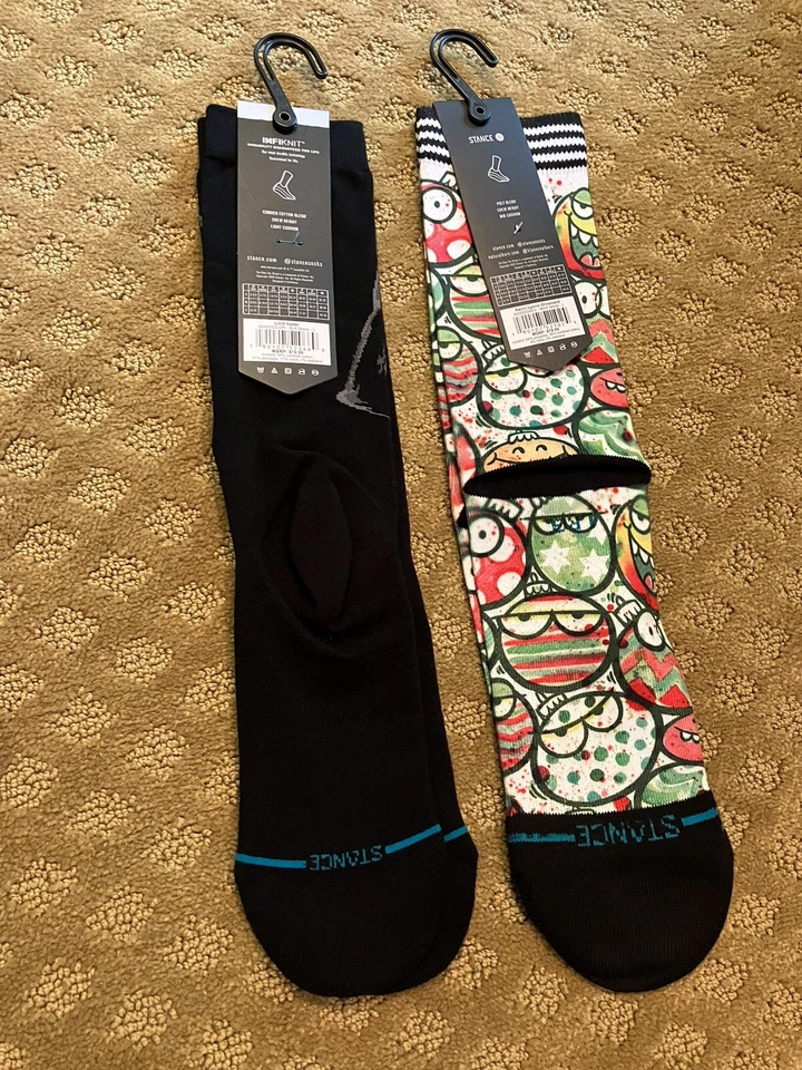 2 Pr. Stance Hombre Talla Calcetines L Star Wars Lord Vador & Kevin Lyons Diseño de Adorno Foto 2 de 4