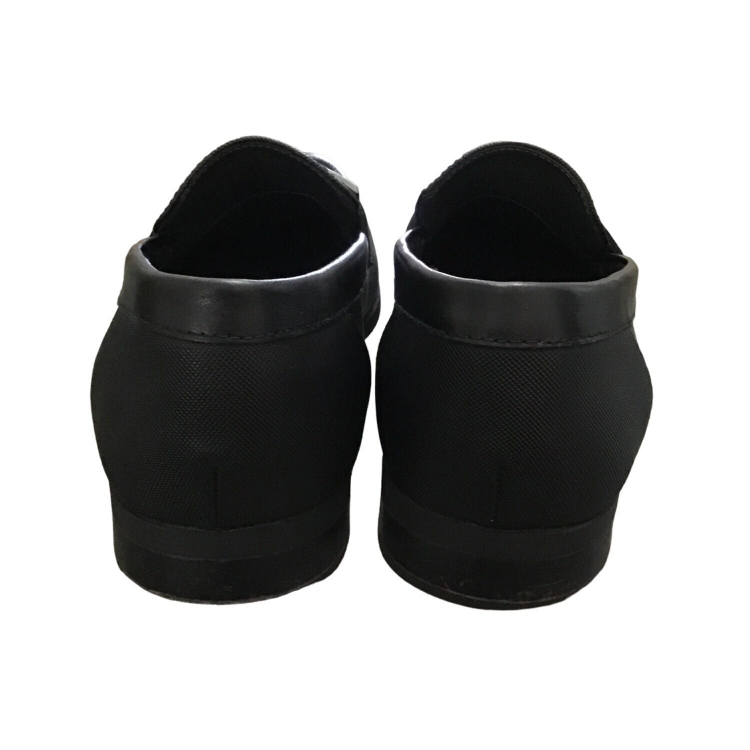 CALVIN KLEIN -BLACK MENS SLIP ON LEATHER UPPER DRESS SHOES SIZE 11 thumbnail 5