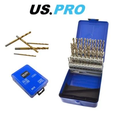 US PRO 51 Piece Engineers HSS Metric Drill Bits Set 1 - 6mm 2619