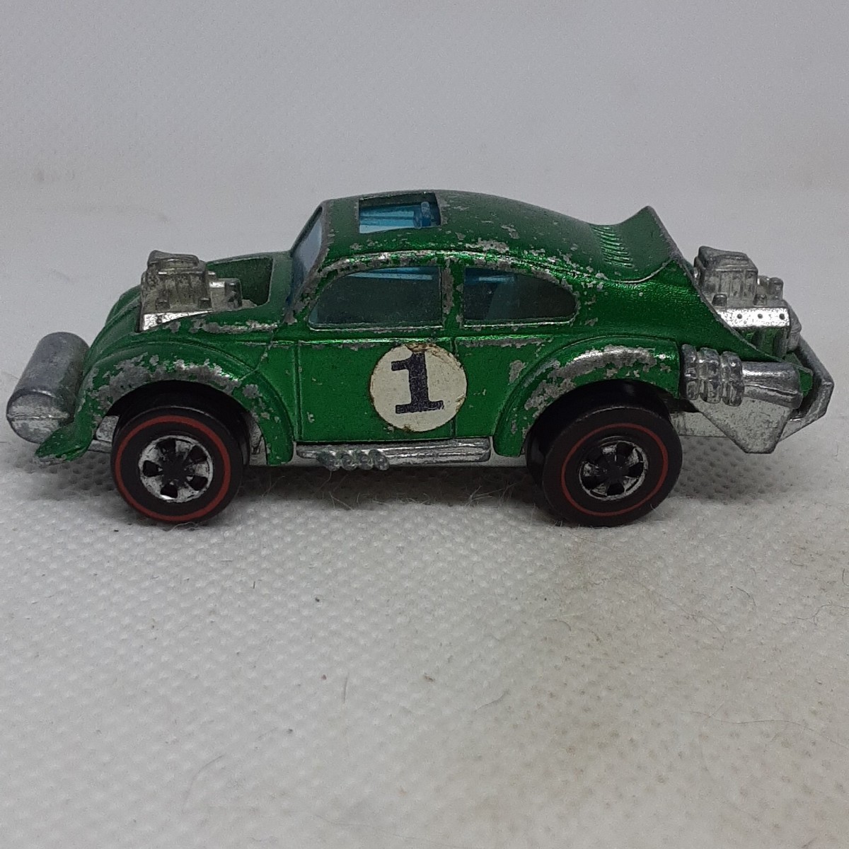 Hot Wheels Evil Weevil グリーン Series 3 Hot Wheels Redline Evil Weevil 1970 Green White Interior Made In