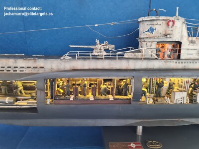 DAS BOOT UBOOT U47 U-BOAT scale 1/32 1/35 SUBMARINE TORPEDO - with