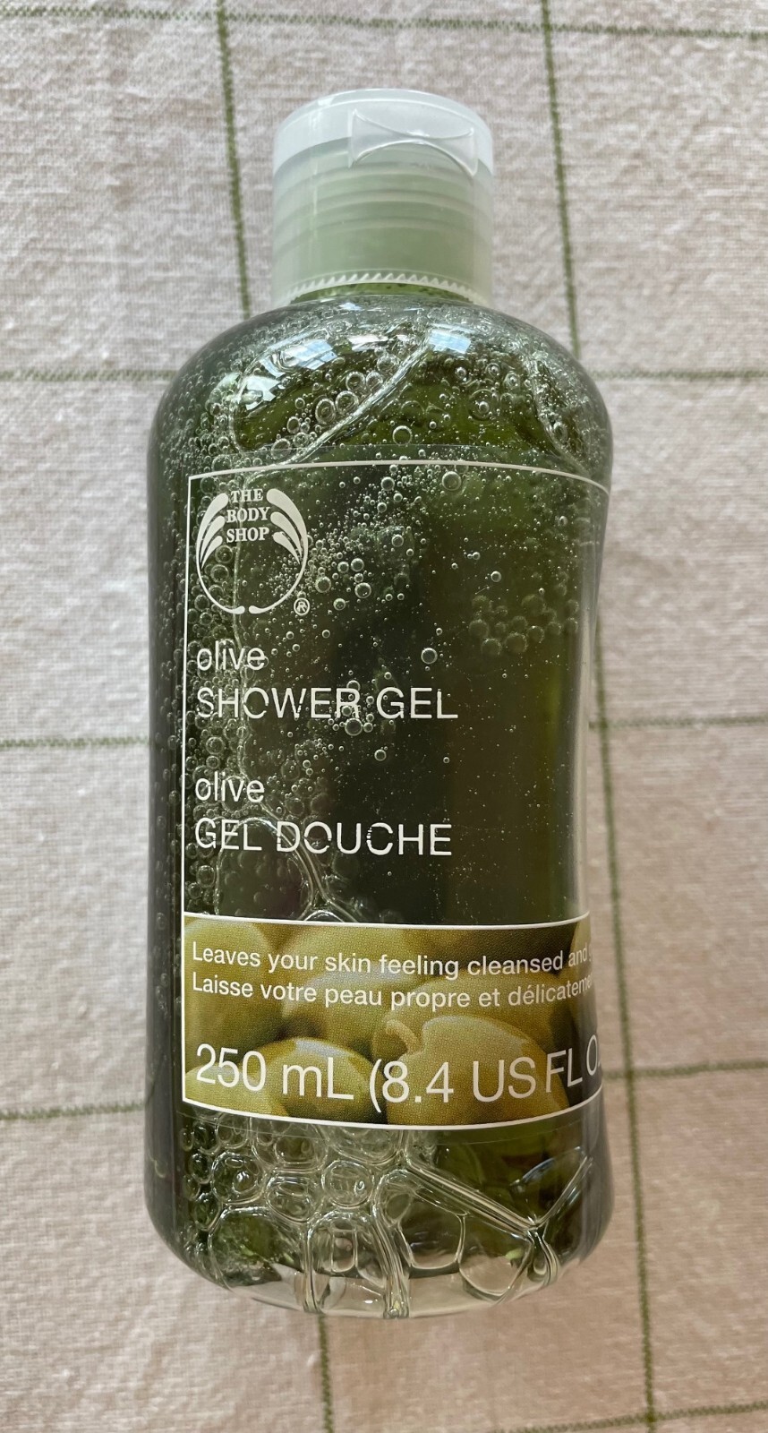 THE BODY SHOP OLIVE SHOWER GEL, 8.4 OZ,250 ML, ORIGINAL FORMULA, RARE
