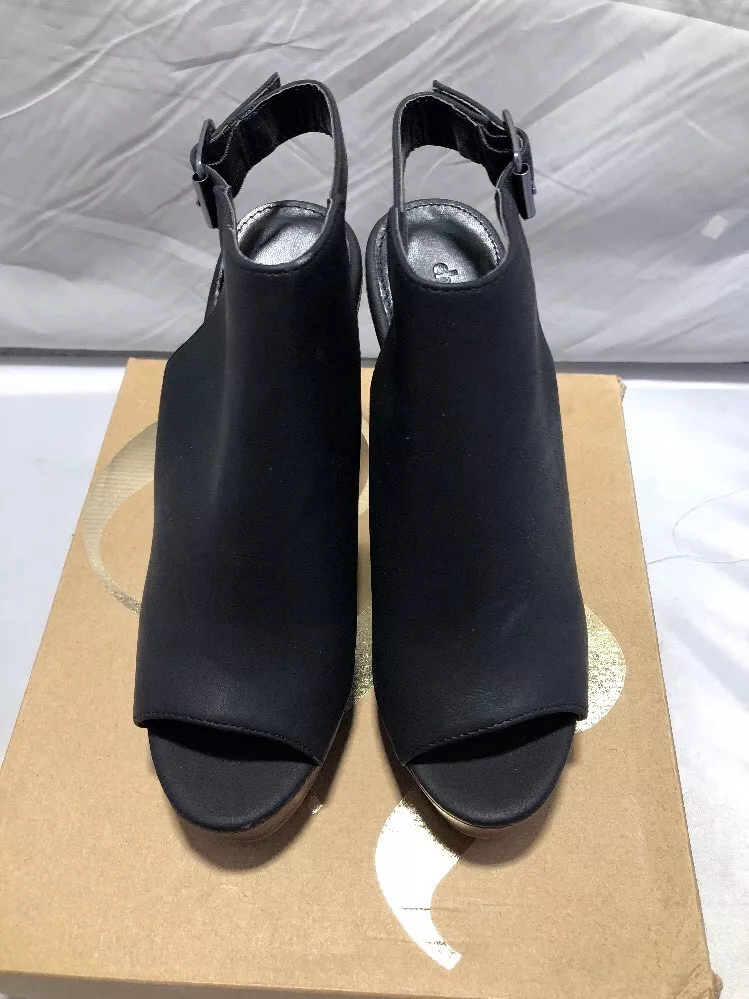 Charlotte russe black wedges sale