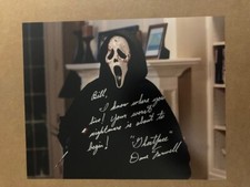 Dane Farwell Signed Autographed 8x10 Ghost Face Photo with COA