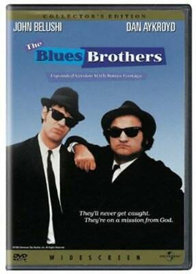 The Blues Brothers Collector`s Edition DVD Like New John Belushi