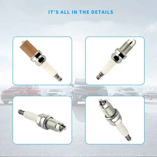 4pcs SIZFR6B8EG Spark Plug Fits For VW Touareg 2007-2009 Audi A6 A8 Quattro - Picture 2 of 3
