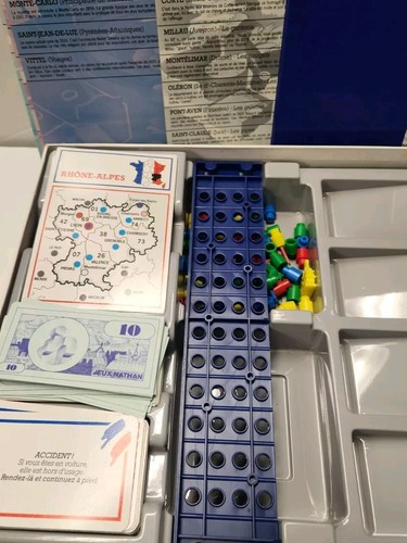 Richesses De France French Board Game Nathan Complete 1990s - Picture 3 of 3