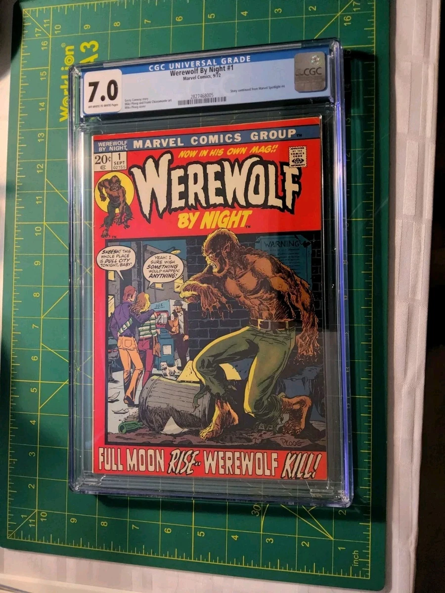 Werewolf by Night Certified Guaranty Company (CGC) Comics, Graphic