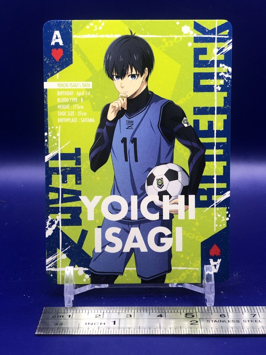 Yoichi Isagi Blue Lock Playing Cards Card Kodansha Heart A | eBay