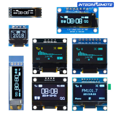 0.49/0.69/0.91/0.96/1.3'' inch IIC I2C/SPI Screen OLED Display Module For Arduino