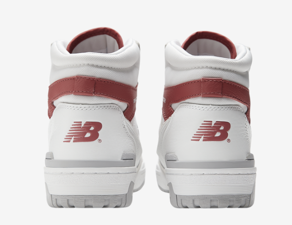 New Balance 650 White Red Grey B650RWF Men's Size 7.5-13