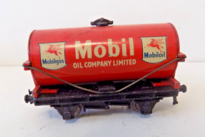 MOBIL OIL COMPANY LIMITIERT VERBLASST AUF 1 SEITE SPURWEITE OO VON HORNBY DUBLO - BLECHBLECH