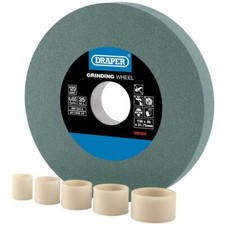 Draper Mola da banco da 150 mm x 20 mm, affilatrice per utensili TCT grana 120, 