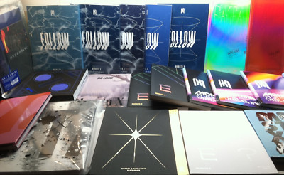 Monsta X CD Photobook Lot : NO Limit, Fantasia, Dreaming, Follow, Fatal ~ K-Pop