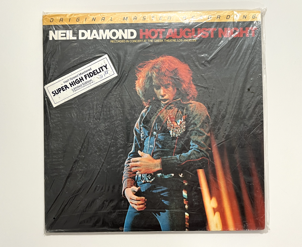 NEIL DIAMOND ~ HOT AUGUST NIGHT 2 LP SET~ MFSL 2-024 ~SEALED!! | eBay