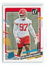 Felix Anudike-Uzomah #349 2023 PANINI DONRUSS CHIEFS Rated Rookie