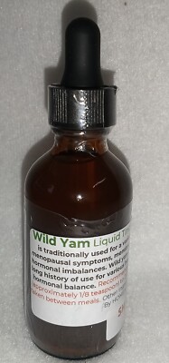 Wild Yam Liquid Tincture-Extract Herbal Healing