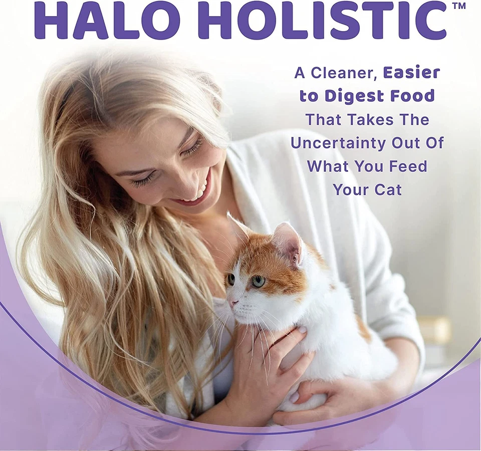 Halo Indoor Wet Cat Food, Grain Free, Chicken Pate 5.5Oz Can (Pack of 12) - Image 3 of 4