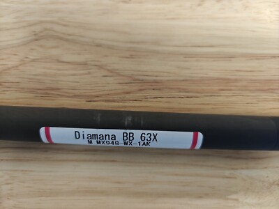 New Tour Issue Diamana BB BlueBoard 63 X Flex Driver shaft
