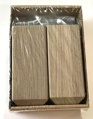 Pack of 2, IKEA STUBBARP Leg Adjustable Walnut Effect Light Gray 402.935.67, NEW