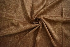 FNC Indian Vintage Brown Shaded Saree Pure Silk Sari With Floral Printed 5 Yard.