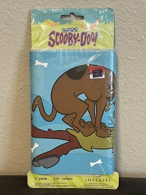 1999 Scooby Doo Shaggy Border Wall Paper Cartoon Kids Room Self Stick 1 pk 5 yd