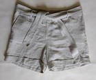 Talbots Women's Beige Size 12 Summer Dress Shorts NWOT! 100% Linen!