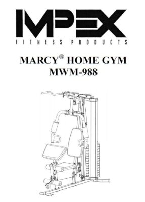 Marcy MWM-988 nylon coated multi gym cables cable options