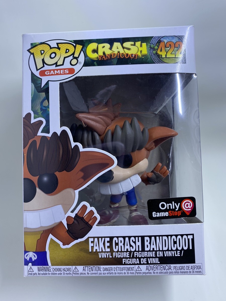 Funko POP! Games Fake Crash Bandicoot #422 Vinyl Figure | eBay