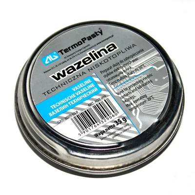 TERMOPASTY Technical Vaseline NT, Technical Petroleum Jelly, Vaseline Tin - 35g