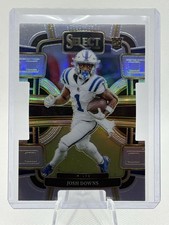 2023 Panini Select - Concourse Josh Downs #44 Silver Prizm Die-Cut (RC)