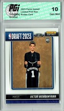 Victor Wembanyama 2023 Panini Instant #DN-1 NBA Draft 1/31324 Rookie Card PGI 10