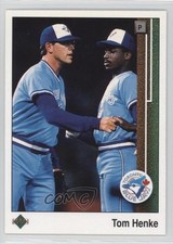 1989 Upper Deck Dual Front Proofs Tom Henke Terry Clark #THTC n8a