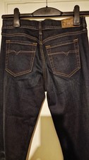 Woman Disel Jeans W27 L 34 Dark blue Denim New Without Tags