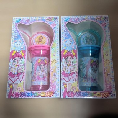 [Neu] Star Twinkle Precure Kuru Kuru Strohhalmbecher 2er Set