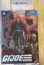 Hasbro G.I. Joe Classified Series Major Bludd Action Figure w Gun Missiles