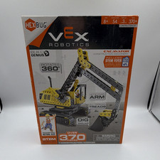 HEXBUG VEX Robotics Excavator Construction Kit 370 pc 360 Rotate 8 VEX IQ