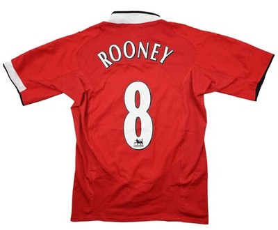 Nike 2004-06 MANCHESTER UNITED *ROONEY* SHIRT TRIKOT S