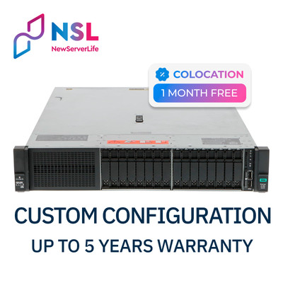 HP DL380 Gen10 16SFF 8NVME 2x Gold 6152 2.1GHz =44 Cores 256GB P408i-a 4xRJ45