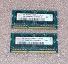2x 2GB 2Rx8 DDR3 RAM PC3-8500S-7-10-F2 Hynix Notebook Arbeitsspeicher 204-polig