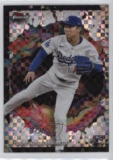2024 Topps Finest Rare Checkerboard Refractor Yoshinobu Yamamoto #250 0q5k
